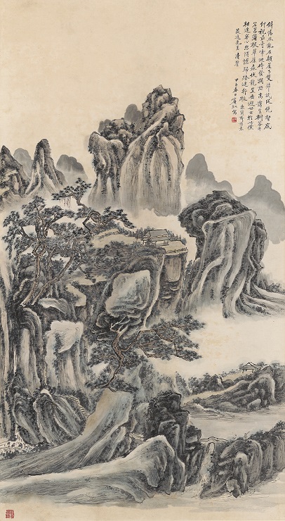 黄宾虹-颠岸夕照.jpg 黄宾虹-颠岸夕照.jpg